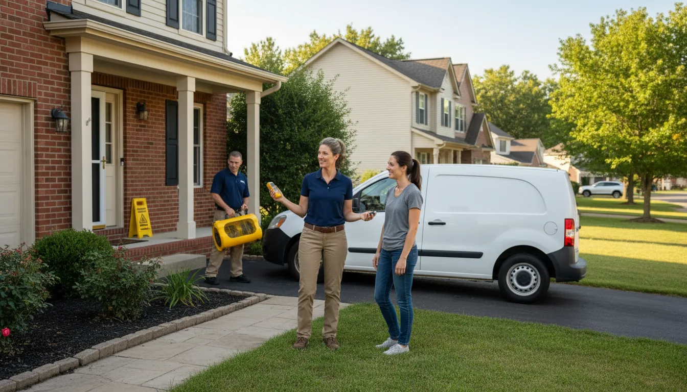 Water restoration image for Dehumidification And Cleanup Services in Macclenny, FL